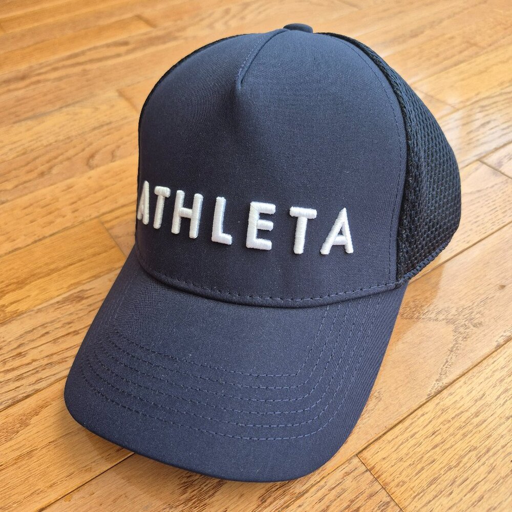 NWT Athleta Icon Trucker Hat Navy